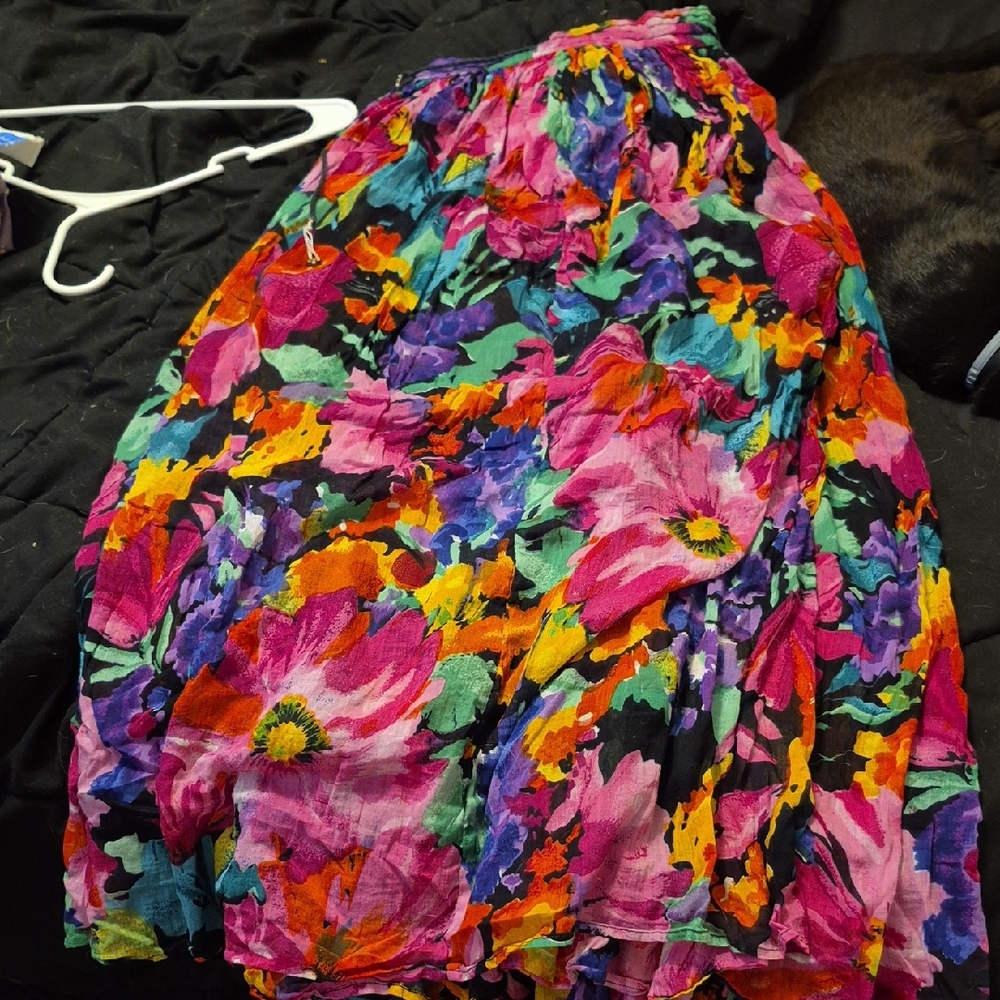 Floral Multicolor Women's Skirt
